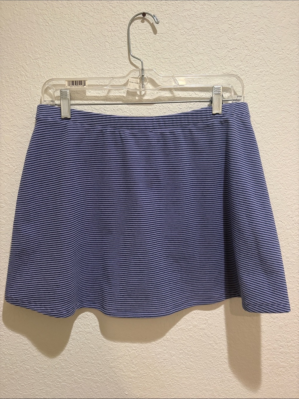 Princess Polly Purple and Black Striped Mini Skirt